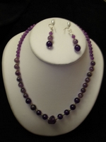 collier Améthyste amethyste, bracelets boucles d'oreille pierres semi-précieuses argent bijoux : la boutique de Nora vous propose des créations uniques réalisées en pierres semi-précieuses